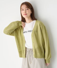 ANY メッシュカーディガン