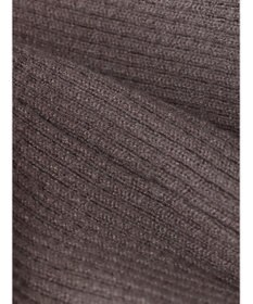 earth music&ecology レースドッキングリブニット