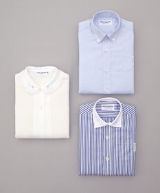 MIKI HOUSE HOT BISCUITS 【ミキハウス】【110-130cm】 ブロード素材の長袖シャツ