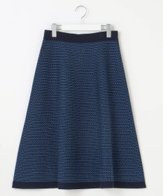 自由区 【WEB限定カラーあり・洗える】リバーシブルニット セットアップ(プルオーバー×フレアスカート)