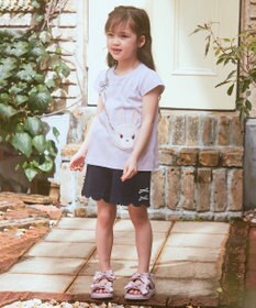 ANY KIDS 接触冷感ポシェットTシャツ