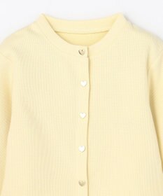 ANY KIDS 【洗濯機可能】スナップボタン カーディガン