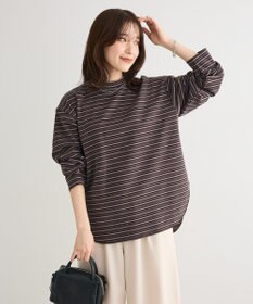 Green Parks なめらかタッチマルチボーダープルオーバー