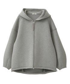 earth music&ecology 【軽量】ダンボールニットフーディーブルゾン