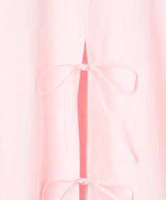 UNFILO L 【WEB限定カラー】バックリボン イージーケアシャツ