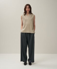 ATON LINEN JERSEY | ポロタンクトップ