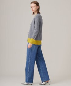 ICB L ピュアカシミヤ カーディガン