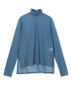 uncrave トリコットシフォン タートルトップス