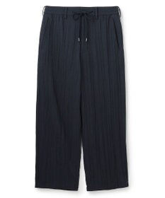 JOSEPH HOMME 【HIGH GRADE LINE】フォグプリーツストレッチ　ドロスト付ワイドストレートパンツ / HARRY CONVERTIBLE