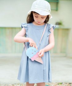 ANY KIDS ひんやりクール カットソーワンピース