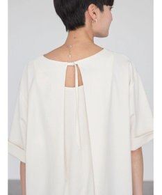 AMERICAN HOLIC 接触冷感バックタック袖折り返しカットプルオーバー