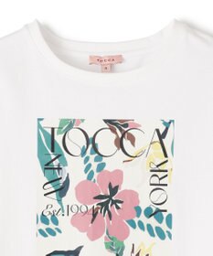 TOCCA 【接触冷感・UV90%以上カット・洗える】EXOTIC FLORAL Tシャツ