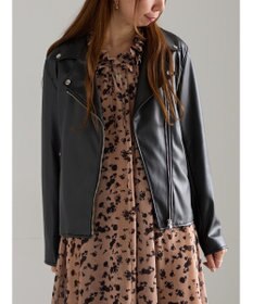 Te chichi レザーダブルライダースジャケット