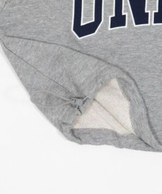 WEGO グラフィックハーフジップスウェット