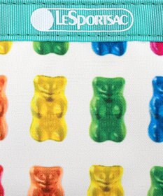 LeSportsac 3ZIP COSMETIC/ハリボーゴールドベアーズミント