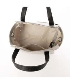 UNBILLION カシュカシュ cachecache / ポーチ付ダブルフェイスミニボストンバッグ