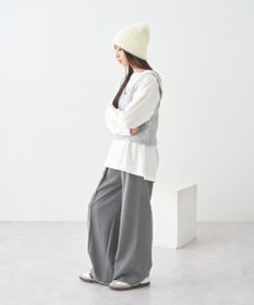 earth music&ecology ＭＩＸカラーブークレニットビスチェ