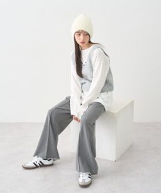 earth music&ecology ＭＩＸカラーブークレニットビスチェ