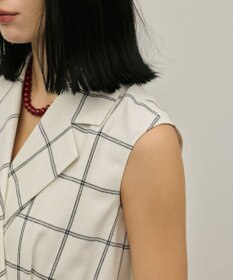 GRACE CONTINENTAL カシュクールタックフレアワンピース