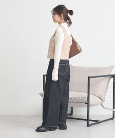 earth music&ecology ＭＩＸカラーブークレニットビスチェ