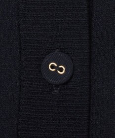 BEIGE， 【洗える】NADIA / バックオーガンジークルーネックカーディガン