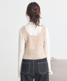 earth music&ecology ＭＩＸカラーブークレニットビスチェ