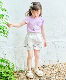 ANY KIDS ひんやりクール アップリケTシャツ