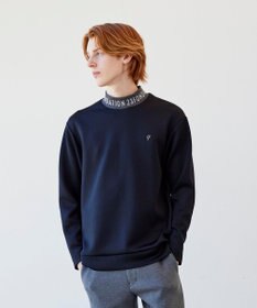 23Fondation/MEN】バイカラー 長袖モックネックシャツ / 23区GOLF 