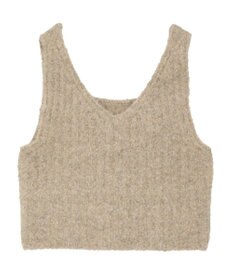 earth music&ecology ＭＩＸカラーブークレニットビスチェ