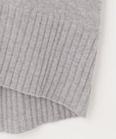 自由区 【洗える】ウールカシミヤブレンド オフネックプルオーバーニット