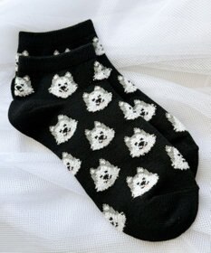 WEGO アニマル総柄ショートソックス