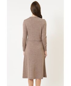 DAKS メリノウールニットワンピース