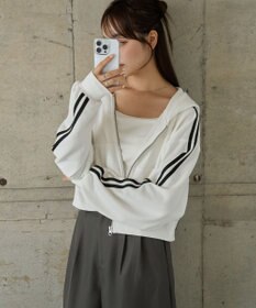 WEGO ショートジップパーカー