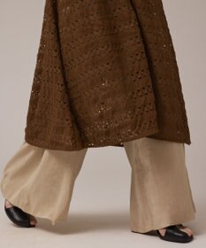 GRACE CONTINENTAL レースロングカーディガン