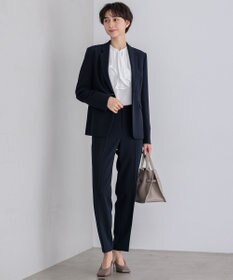 23区 【セットアップ対応】トリアセダブルジョーゼット パンツ