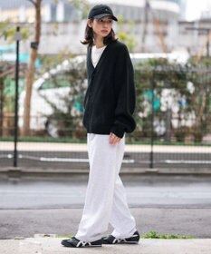 WEGO 【ユニセックス着用ITEM/MLサイズ展開/ウエストゴム】ボンディングスウェットパンツ