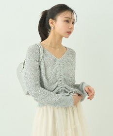 earth music&ecology ドロストニットプルオーバー