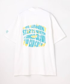 PW CIRCULUS 【MEN】POP＆WIT グラフィックモックネックT ゴルフ