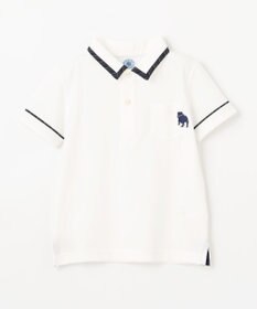 J.PRESS KIDS 【100-130cm】カノコ バックブル 半袖ポロシャツ