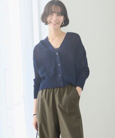 UNFILO メッシュニット カーディガン