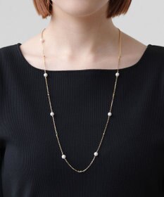 TOCCA PEARL WALTZ LARIAT NECKLACE ネックレス