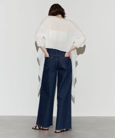 NAVE 【Nave 　洗える】マルチウェイシアーブラウス