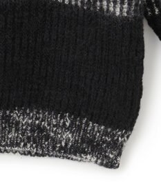 JOSEPH HOMME 【HIGH GRADE LINE】ランダムスラブジャガード　クルーネックニット