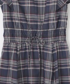 ANY SIS 【洗える】シアーチェック ワンピース