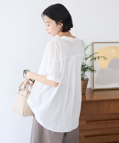 CRAFT STANDARD BOUTIQUE ヴィンテージボイルタイ付ブラウス