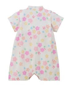 MIKI HOUSE HOT BISCUITS 【60-80cm】総柄 甚平オール