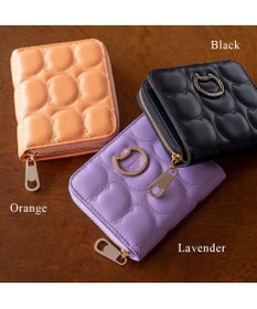 tsumori chisato CARRY ラインネコ ラウンドファスナー2つ折り財布