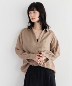 YECCA VECCA 3wayフレンチリネンシャツ