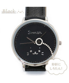 Mother garden しろたん 合皮 腕時計 《ホワイト/ブラック》