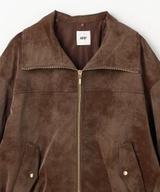 ANY 【2WAY】ボアカラーブルゾン